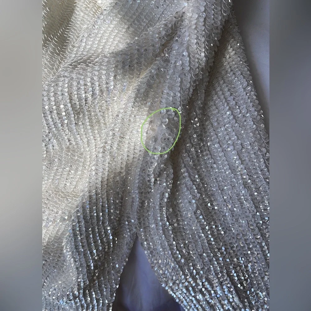 Retrofete Katya Sequined Cowl Neck Maxi Dress - Picture 8 of 9